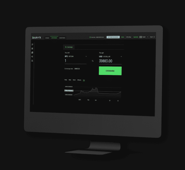 Soft-FX easy exchange dashboard